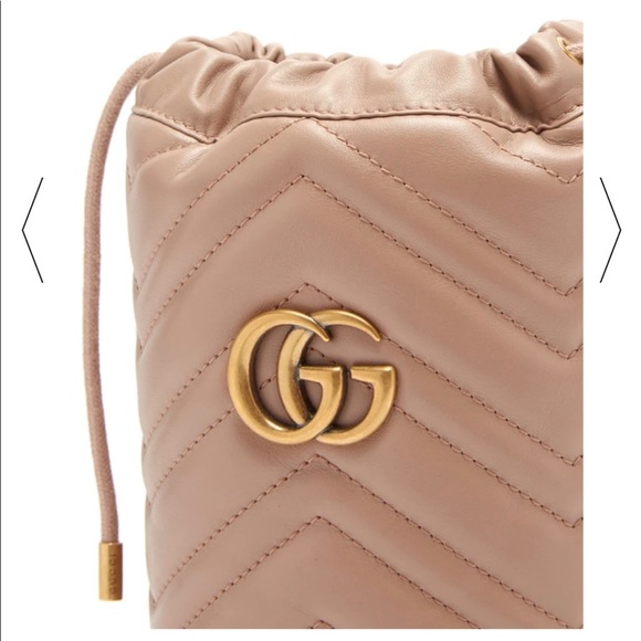 Gucci Leather Bucket Pouch - Picture 5 of 8